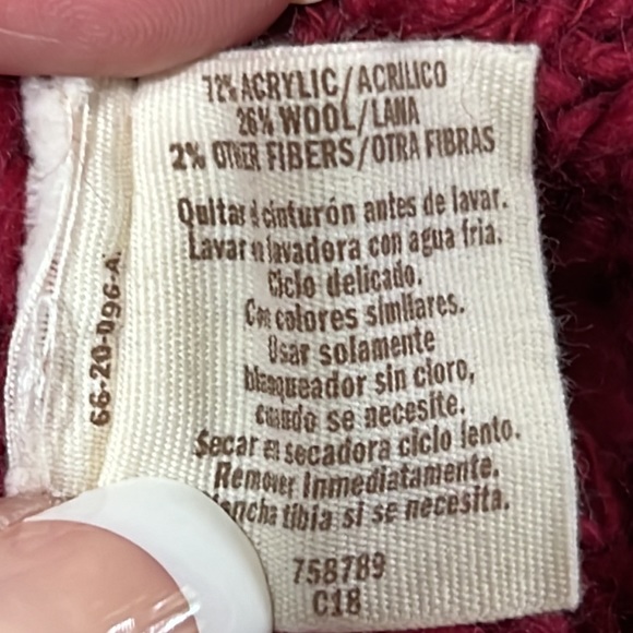 DECREE Belted Cardigan - Picture 4 of 7